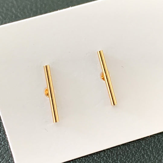 Bar Stud Earrings