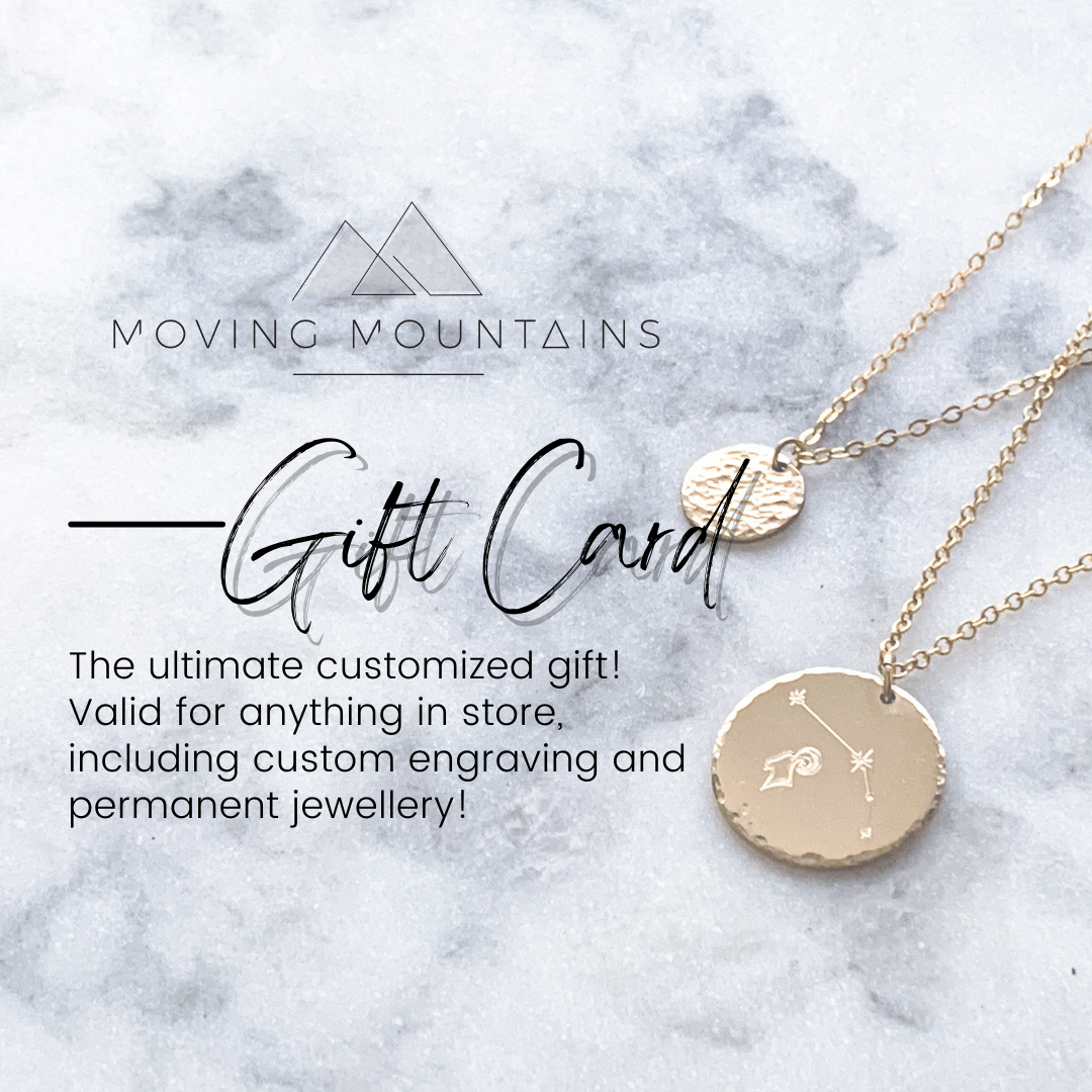 Moving Mountains Gift Card